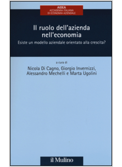 IL RUOLO DELL'AZIENDA NELL'ECONOMIA