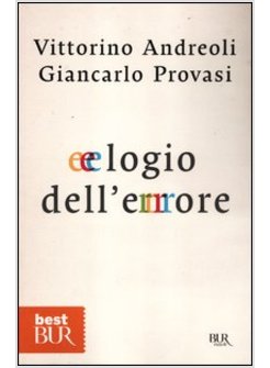 ELOGIO DELL'ERRORE