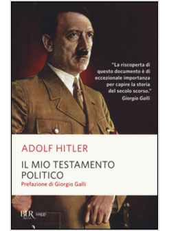 IL MIO TESTAMENTO POLITICO