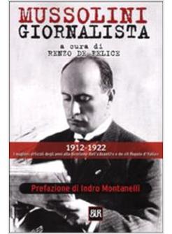 MUSSOLINI GIORNALISTA