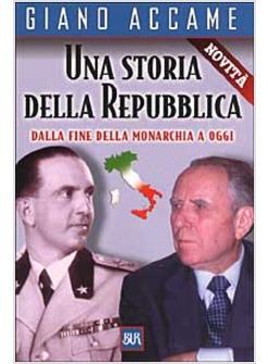 STORIA DELLA REPUBBLICA 