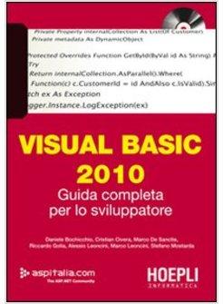 VISUAL BASIC 2010 GUIDA COMPLETA PER LO SVILUPPATORE