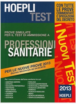 HOEPLI TEST PROVE PER PROFESSIONI SANITARIE