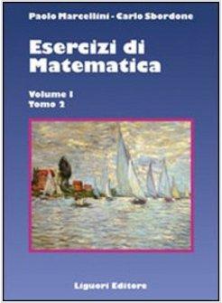 ESERCIZI DI MATEMATICA VOL 1/2