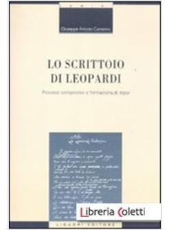 LO SCRITTOIO DI LEOPARDI. PROCESSI COMPOSITIVI E FORMAZIONE DI TOPOI