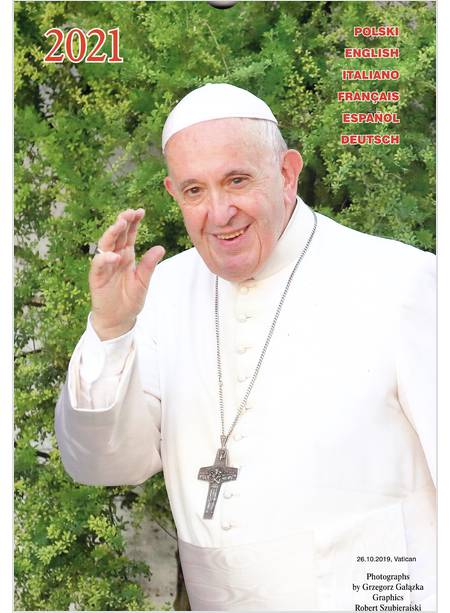 CALENDARIO 2021 PAPA FRANCESCO