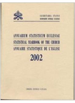 ANNUARIU STATICUM ECCLESIAE 2002