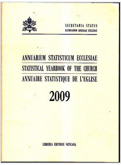 ANNUARIUM STATISTICUM ECCLESIAE 2009