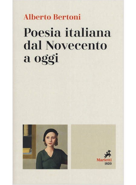 POESIA ITALIANA DAL NOVECENTO A OGGI