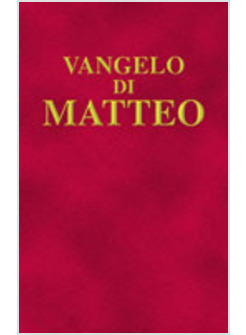 VANGELO DI MATTEO