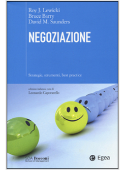 NEGOZIAZIONE STRATEGIE STRUMENTI BEST PRACTICE