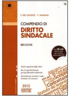 COMPENDIO DI DIRITTO SINDACALE