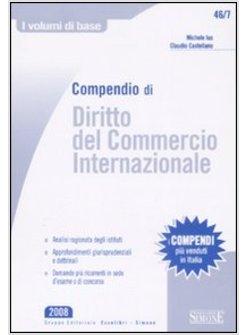 COMPENDIO DEL COMMERCIO INTERNAZIONALE