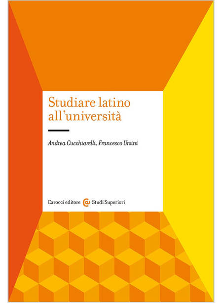 STUDIARE LATINO ALL'UNIVERSITA'