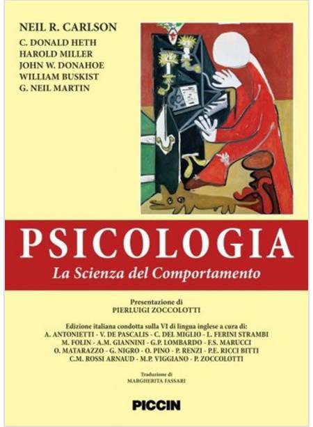 PSICOLOGIA LA SCIENZA DEL COMPORTAMENTO