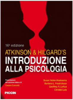 INTRODUZIONE ALLA PSICOLOGIA  16° EDIZIONE