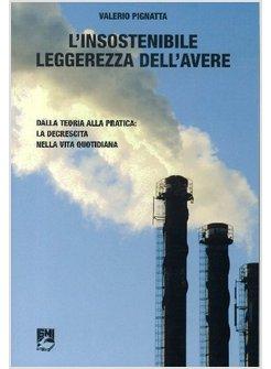 INSOSTENIBILE LEGGEREZZA DELL'AVERE. DALLA TEORIA ALLA PRATICA: LA DECRESCITA