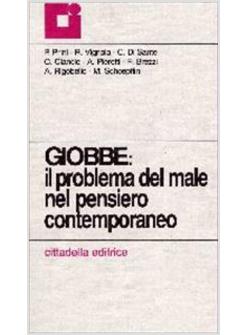 GIOBBE IL PROBLEMA DEL MALE NEL PENSIERO CONTEMPORANEO