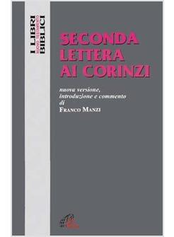 SECONDA LETTERA AI CORINZI