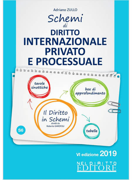 SCHEMI DI DIRITTO INTERNAZIONALE PRIVATO E PROCESSUALE VI ED. 2019