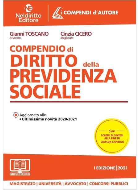 COMPENDIO DI DIRITTO DELLA PREVIDENZA SOCIALE