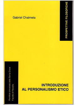 INTRODUZIONE AL PERSONALISMO ETICO