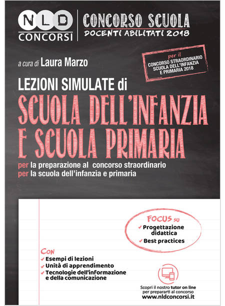 LEZIONI SIMULATE DI SCUOLA DELL'INFANZIA E SCUOLA PRIMARIA PREPARAZIONE CONCORSO