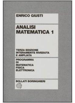 ANALISI MATEMATICA 1