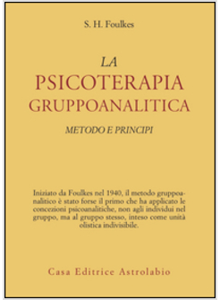 PSICOTERAPIA GRUPPOANALITICA