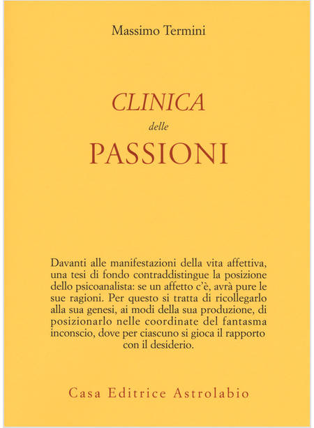 CLINICA DELLE PASSIONI