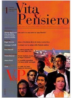 VITA E PENSIERO (2010) VOL 1