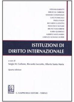 ISTITUZIONI DI DIRITTO INTERNAZIONALE