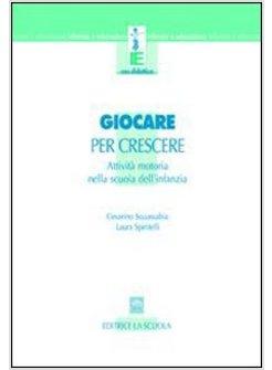 GIOCARE PER CRESCERE. ATTIVITA' MOTORIE NELLA SCUOLA DELL'INFANZIA