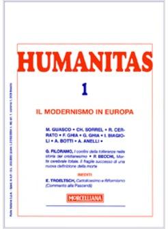 HUMANITAS 1 IL MODERNISMO IN EUROPA