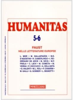 HUMANITAS 5-6 FAUST NELLE LETTERATURE EUROPEE