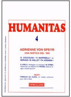 HUMANITAS 4 (2008) ADRIENNE VON SPEYR UNA MISTICA DEL '900