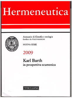 HERMENEUTICA 2009 KARL BARTH