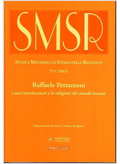 SMSR 77/1 2011 RAFFAELE PETTAZZONI 