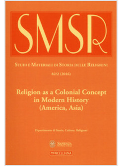 RELIGION AS A COLONIAL CONCEPT IN MODERN HISTORY