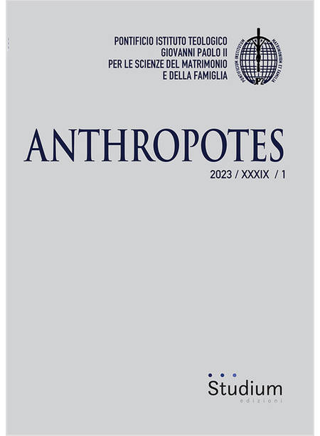 ANTHROPOTES 2023 / XXXIX / 1