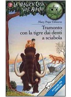 TRAMONTO CON TIGRE DENTI SCIABOLA