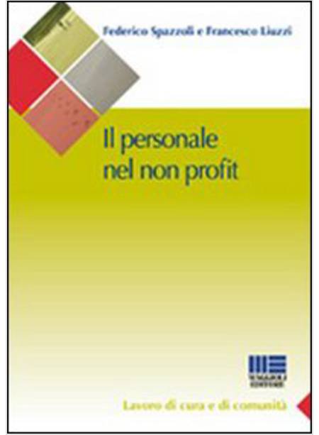 IL PERSONALE NEL NON PROFIT