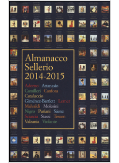 ALMANACCO SELLERIO 2014-2015