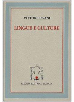 LINGUE E CULTURE