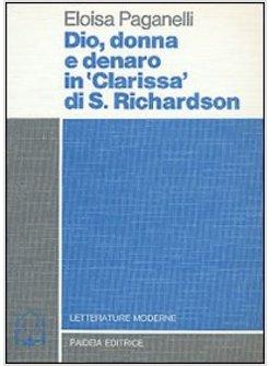 DIO DONNA E DENARO IN CLARISSA DI SAMUEL RICHARDSON