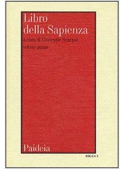 LIBRO DELLA SAPIENZA 1 TESTO TRADUZIONE INTRODUZIONE E COMMENTO