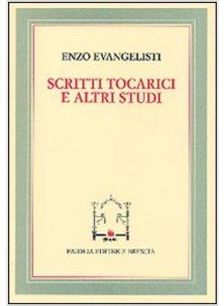 SCRITTI TOCARICI E ALTRI STUDI