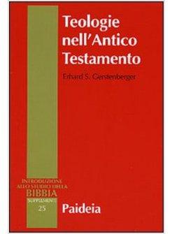 TEOLOGIA DELL'ANTICO TESTAMENTO