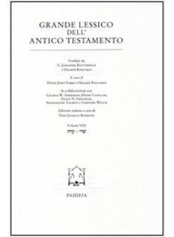 GRANDE LESSICO 8 DELL'ANTICO TESTAMENTO 8