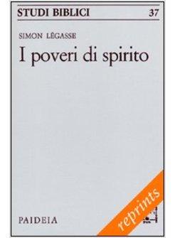 I POVERI DI SPIRITO